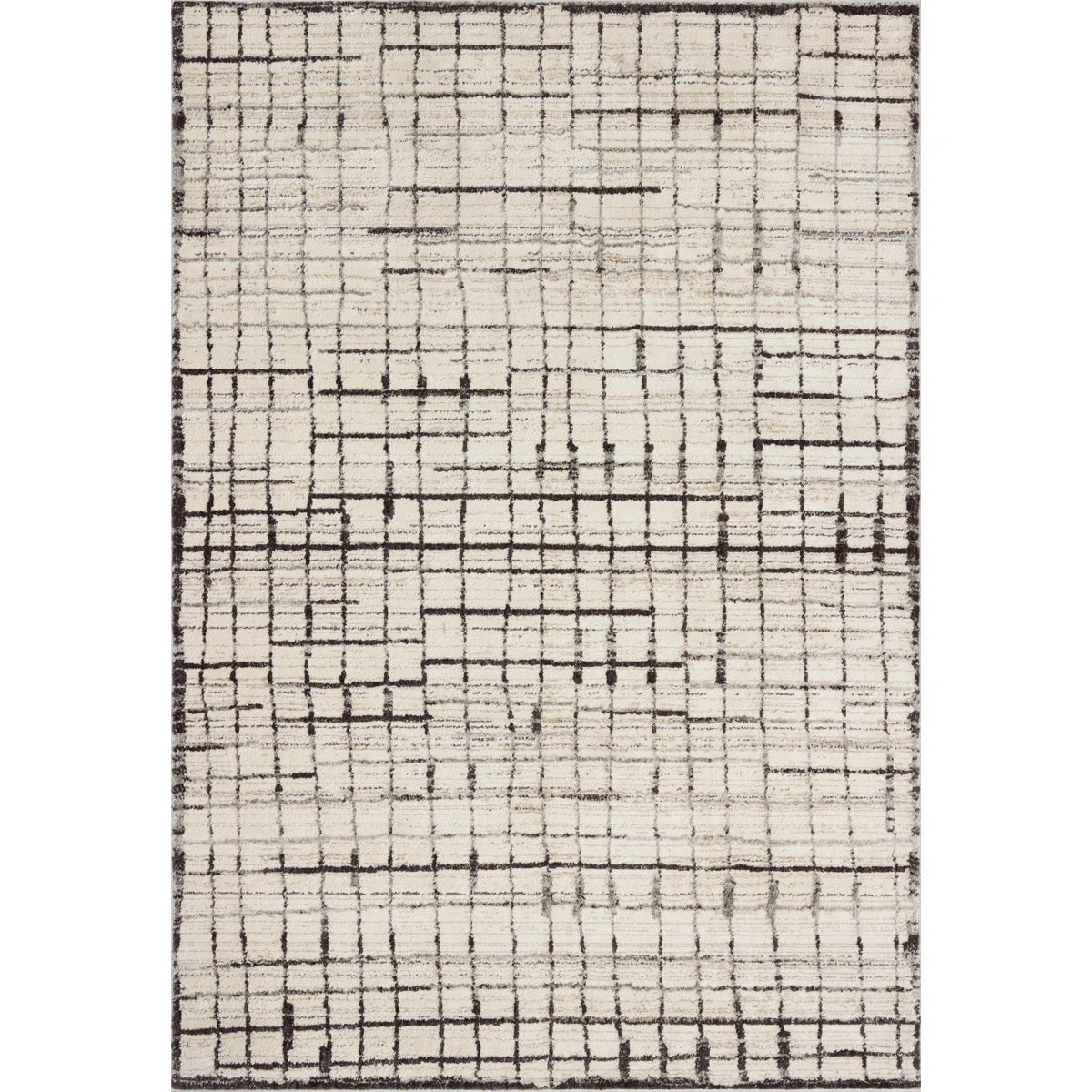Bleecker Ivory / Charcoal Area Rug