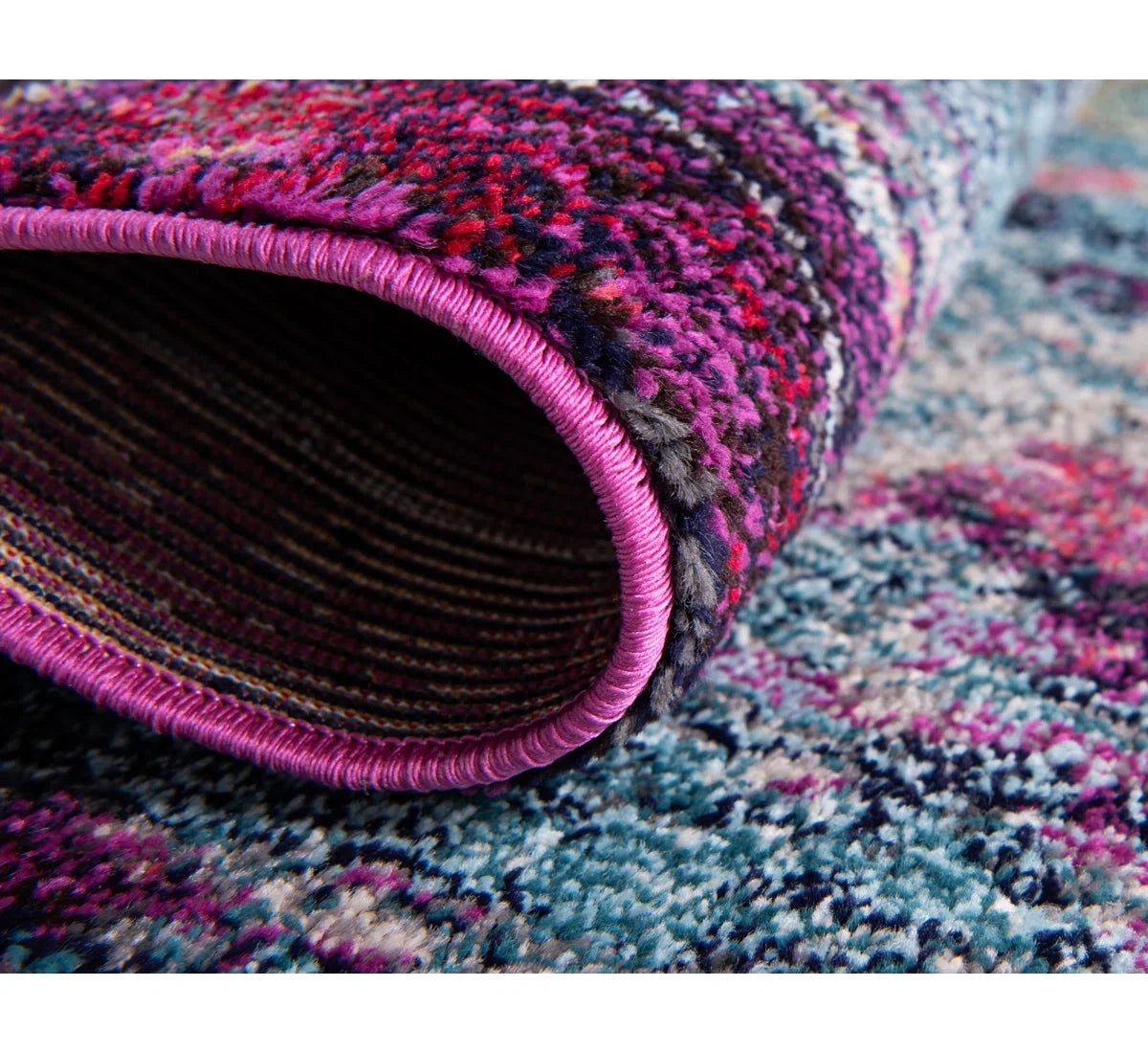Hashimoto Washable Abstract Indoor Rug