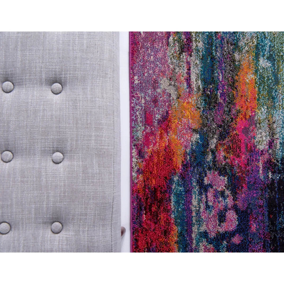 Hashimoto Washable Abstract Indoor Rug