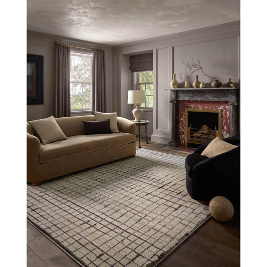 Bleecker Ivory / Charcoal Area Rug