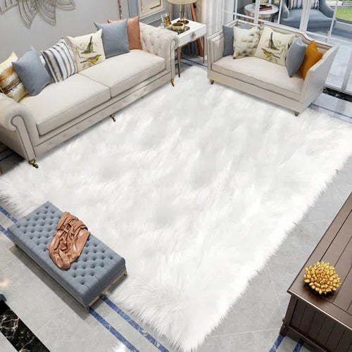 Leosvel Faux Sheepskin Indoor Rug